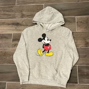 Disney Mickey Mouse size 10/12 gray sweatshirt